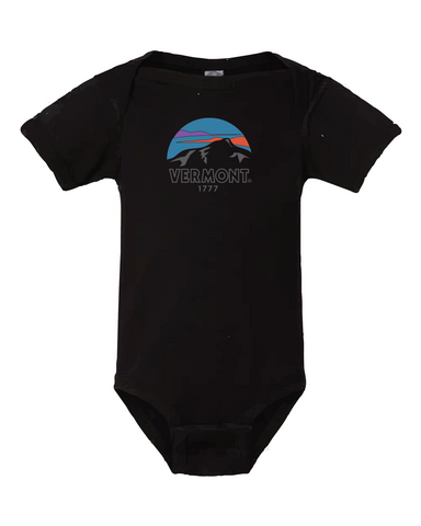 1777 VT Sunset Onesie