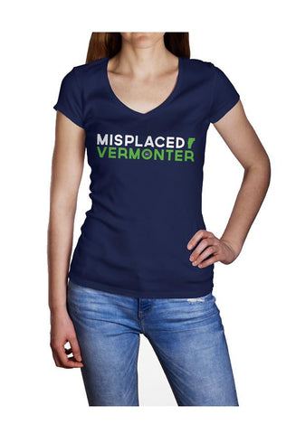 Misplaced Vermonter V-Neck