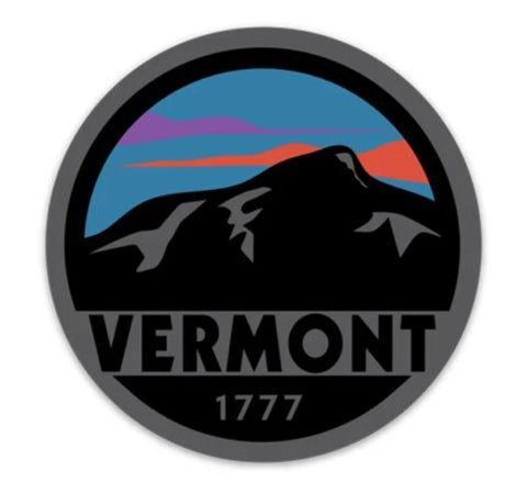 1777 VT Sunset Sticker