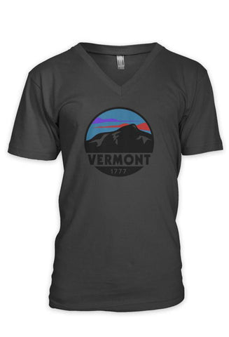 1777 VT Sunset V-Neck