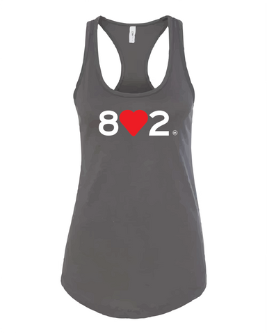 8.HEART.2 Racerback