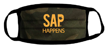 Sap Happens Adult Face Mask
