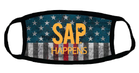 Sap Happens Adult Face Mask