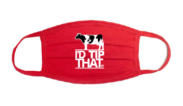 I'd Tip That Adult Face Mask