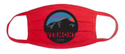 1777 VT Sunset Adult Face Mask