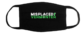 Misplaced Vermonter Adult Face Mask