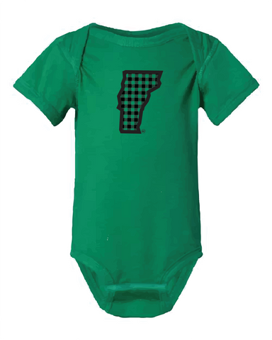 Plaid VT Onesie