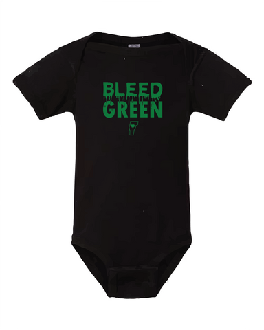 Bleed Green Onesie