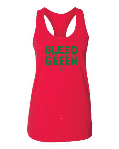 Bleed Green Racerback