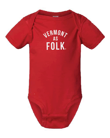 Vermont as Folk Onesie