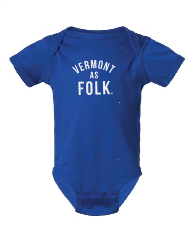 Vermont as Folk Onesie