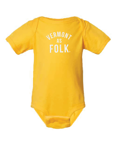 Vermont as Folk Onesie