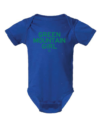 Green Mountain Girl Onesie