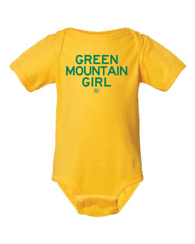 Green Mountain Girl Onesie