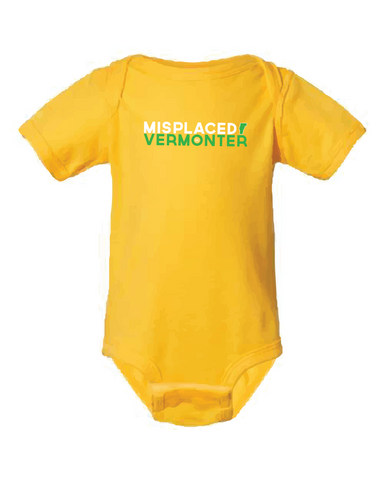 Misplaced Vermonter Onesie