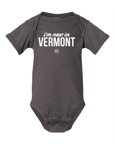 I'm New in Vermont Onesie