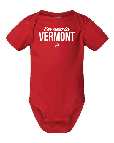 I'm New in Vermont Onesie