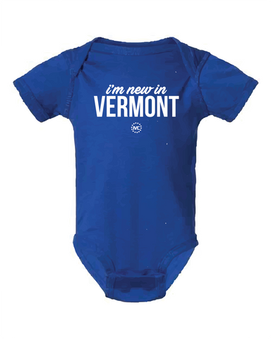 I'm New in Vermont Onesie