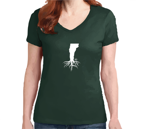 Roots in Vermont V-Neck