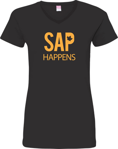 Sap Happens V-Neck