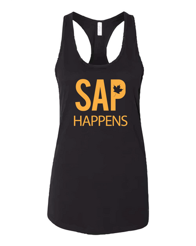 Sap Happens Racerback