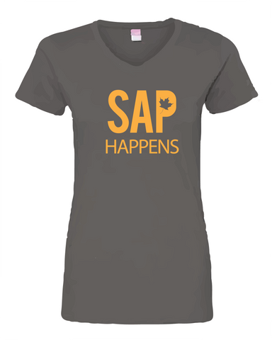 Sap Happens V-Neck