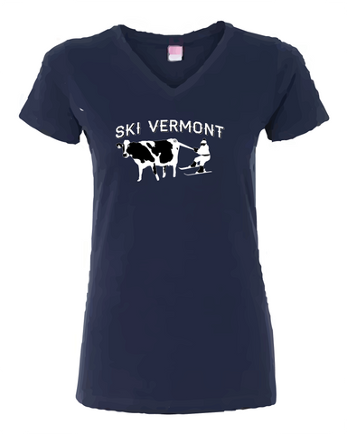 Ski Vermont V-Neck