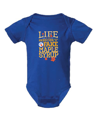 Life is too Short Onesie